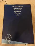 Folder Mercedes kleurenkaart midden jaren '80, Enlèvement, Mercedes