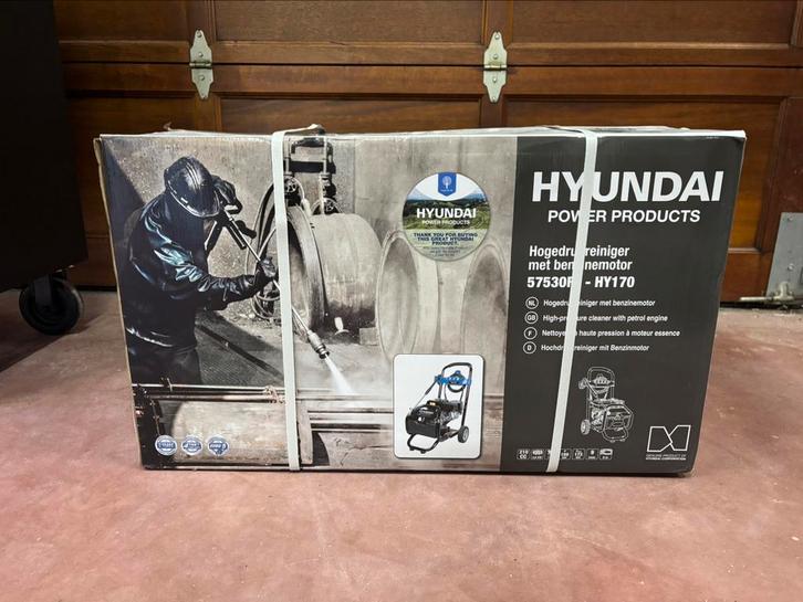 Hyundai BENZINE hogedrukreiniger, Tuin en Terras, Hogedrukreinigers, Nieuw, Benzine, Ophalen