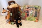 Educatieve set: dieren van het bos, leesboek+knuffels Nieuw!, Ophalen of Verzenden, Nieuw, Ontdekken