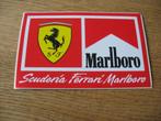 Vintage Sticker Scuderia Ferrari Marlboro, Verzamelen, Ophalen of Verzenden, Nieuw, Auto of Motor