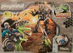 Playmobil 70624 Dino Rise T-Rex: gevecht der giganten, Kinderen en Baby's, Speelgoed | Playmobil, Ophalen of Verzenden, Zo goed als nieuw