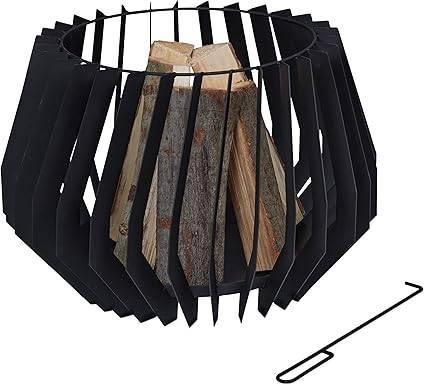 brasero rond avec tisonnier | LIVRAISON GRATUITE, Caravanes & Camping, Outils de camping, Neuf, Envoi