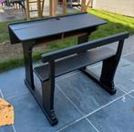 Schoolbank zwart, Enlèvement, Utilisé, Bois