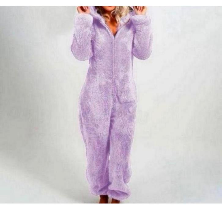 Combinaison Onesie Wanzie Homesuit Pyjama polaire taille S-M, Vêtements | Femmes, Combinaisons, Neuf, Taille 38/40 (M), Violet
