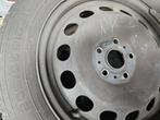 winterbanden op velgen + wieldop, Auto-onderdelen, Banden en Velgen, Ophalen, Gebruikt, Velg(en), 16 inch
