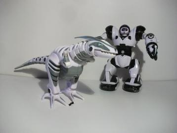 Roboraptor (Wom Wee)  + robosapien (Wow Wee 12410FV _ 2004) beschikbaar voor biedingen