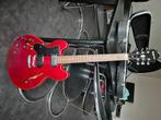 Linkshandige Epiphone ES 335 Cherry Red, Muziek en Instrumenten, Ophalen, Gebruikt, Semi-solid body, Epiphone