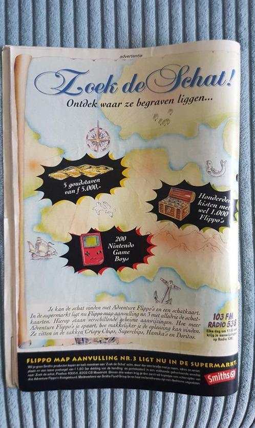 Adventure Flippo`s advertentie Zoek de Schat, verzamel item., Verzamelen, Flippo's, Overige typen, Adventure, Verzenden