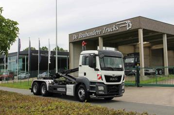 MAN TGS 26.420 6X4 containerwagen - EURO 6 - 2017 - 253.200 beschikbaar voor biedingen