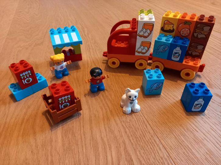 Duplo Mijn eerste vrachtwagen 10818, Kinderen en Baby's, Speelgoed | Duplo en Lego, Zo goed als nieuw, Duplo, Ophalen of Verzenden