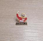 PIN - FORMULE 1 - AYRTON SENNA - F1 - HONDA - MARLBORO, Verzenden, Gebruikt, Sport, Speldje of Pin