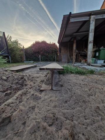 Poutrel 14 x 14 x 323 - moet snel weg! Goede prijs!, Doe-het-zelf en Bouw, Ophalen, Gebruikt, IJzer
