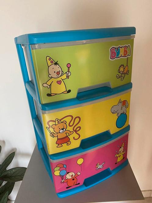 Ladenkast Bumba met 3 laden van 20L Allibert, Kinderen en Baby's, Overige Kinderen en Baby's, Gebruikt, Ophalen