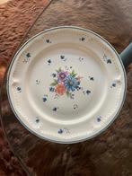 Vintage borden, Maison & Meubles, Cuisine | Vaisselle, Assiettes(s), Poterie, Comme neuf, Enlèvement