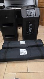 NIEUW!!! DJ-SET PEN ONE LINE ARRAY SPEAKERS 1500W, Ophalen, Nieuw, 120 watt of meer, Complete surroundset