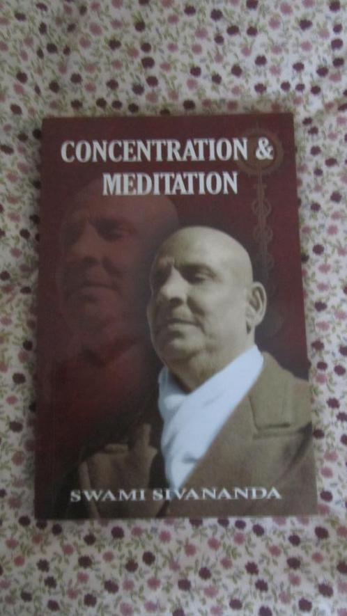 Swami Sivananda concentration and meditation, Livres, Ésotérisme & Spiritualité, Neuf, Enlèvement ou Envoi