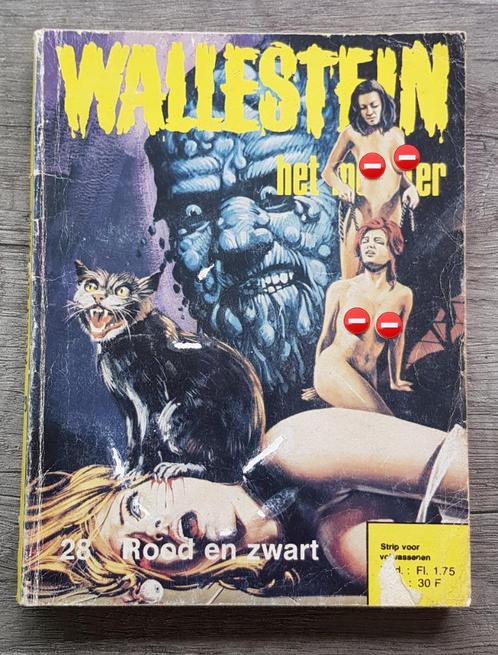 Wallestein het monster 28: Rood en zwart, Livres, BD, Utilisé, Une BD, Envoi