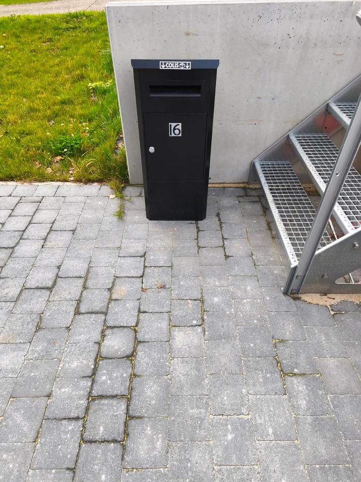 Brievenbus met pakketruimte, Tuin en Terras, Brievenbussen, Staal