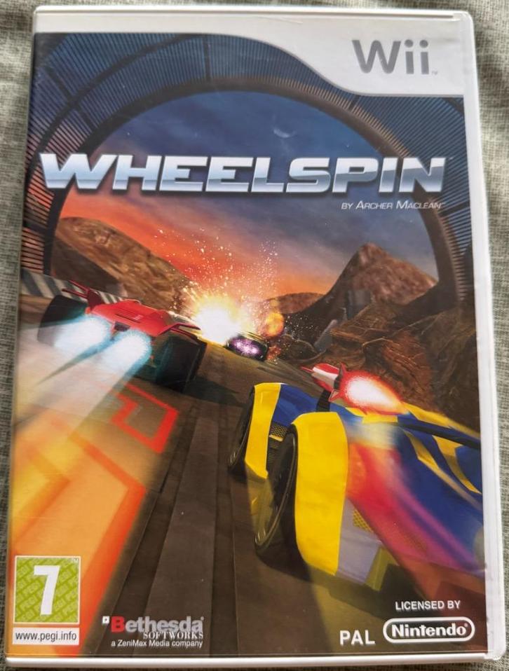 Wheelspin [Wii], Games en Spelcomputers, Games | Nintendo Wii, Gebruikt, Racen en Vliegen, 1 speler, Vanaf 7 jaar, Ophalen of Verzenden