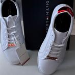 Sneakers Hilfiger en cuir blanc taille 37, Enlèvement ou Envoi, Neuf, Blanc, Sneakers et Baskets