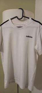 Adidas wit T-shirt maat M., Maat M, Ophalen, Gebruikt
