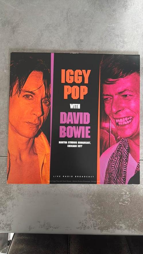 LP Iggy Pop with David Bowie, Cd's en Dvd's, Vinyl | Rock, Zo goed als nieuw, Ophalen of Verzenden