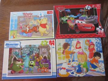 Speelgoed Pakket van 4 puzzels beschikbaar voor biedingen