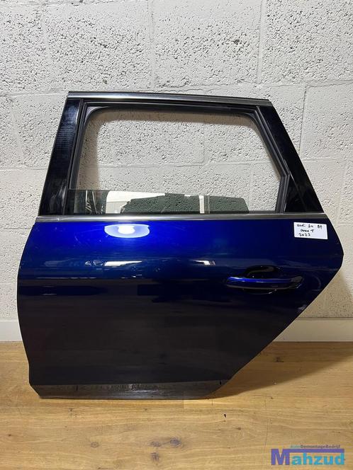 AUDI A4 B9 AVANT blauw links achter deur portier 2020-2024, Auto-onderdelen, Carrosserie, Deur, Audi, Gebruikt, Ophalen of Verzenden