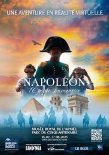 24€ les 2 entrées Expo NAPOLEON l'épopée immersive > 17/8/25, Tickets & Billets, Deux personnes, Août