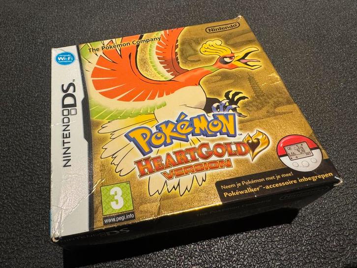 Pokémon HeartGold Version, NDS, Consoles de jeu & Jeux vidéo, Jeux | Nintendo DS, Jeu de rôle (Role Playing Game), À partir de 3 ans