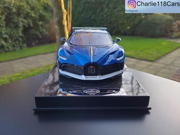 MR Collection 1/18 Bugatti Divo – Atlantic Blue, Hobby & Loisirs créatifs, Enlèvement ou Envoi, Neuf, Voiture
