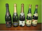5 bouteilles de vin mousseux/cava, Collections, Vins, Comme neuf, Pleine, Autres types, Enlèvement ou Envoi