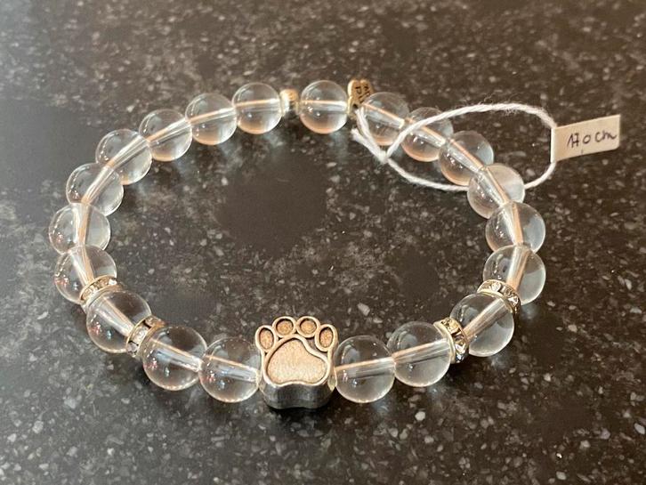 Superbe bracelet avec une patte de chien, NEUF, Bijoux, Sacs & Beauté, Bracelets, Neuf, Enlèvement ou Envoi