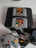 Nintendo 64 N64 + uitbreidingspakket + 2 games, Games en Spelcomputers, Ophalen of Verzenden, Gebruikt