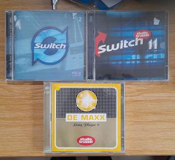 Cd´s Studio brussel Switch 2 & 11 / De Maxx 16, Enlèvement ou Envoi