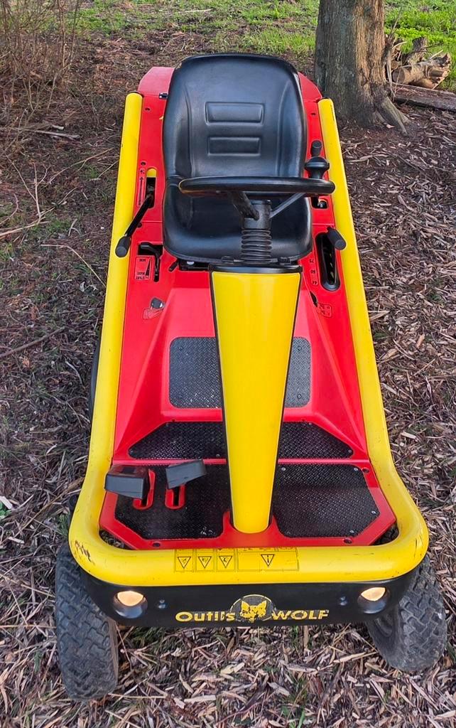 Tracteur tondeuse autoportée Wolf a80 pro, Tuin en Terras, Bosmaaiers, Accu, Ophalen