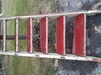 Houten trap 7 treden, Doe-het-zelf en Bouw, Ladders en Trappen, Ophalen, Gebruikt, Trap