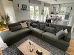 Canapé d’angle 3,10m x 2,40m à vendre, Maison & Meubles, 300 cm ou plus, 150 cm ou plus, Tissus gris foncé, Banc d'angle