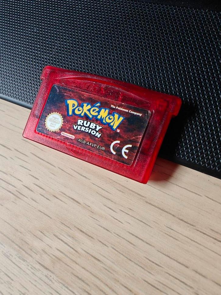 Pokémon Ruby - Gameboy Advance, Games en Spelcomputers, Games | Nintendo Game Boy, Zo goed als nieuw, Ophalen of Verzenden