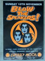 Poster Blow The Speakers - Cherry Moon, Comme neuf, Enlèvement ou Envoi