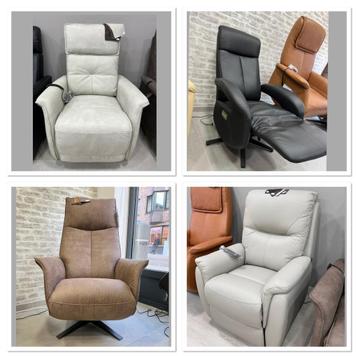 BLACK FRIDAY ACTIE! RELAXFAUTEUILS|RELAXZETELS| NIEUW-OUTLET beschikbaar voor biedingen