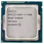 Intel Core i7 4790 3.6GHz CPU met Socket LGA 1150, Computers en Software, Processors, Ophalen of Verzenden, Gebruikt