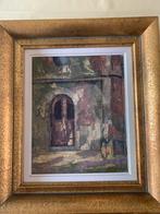 Schilderij “De oude deur” - Van Steenacker, Ophalen of Verzenden
