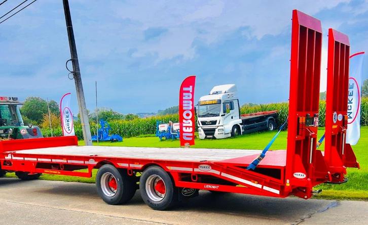 Mckee Diepladers - Trailers - transport, Doe-het-zelf en Bouw, Lieren en Takels, Ophalen
