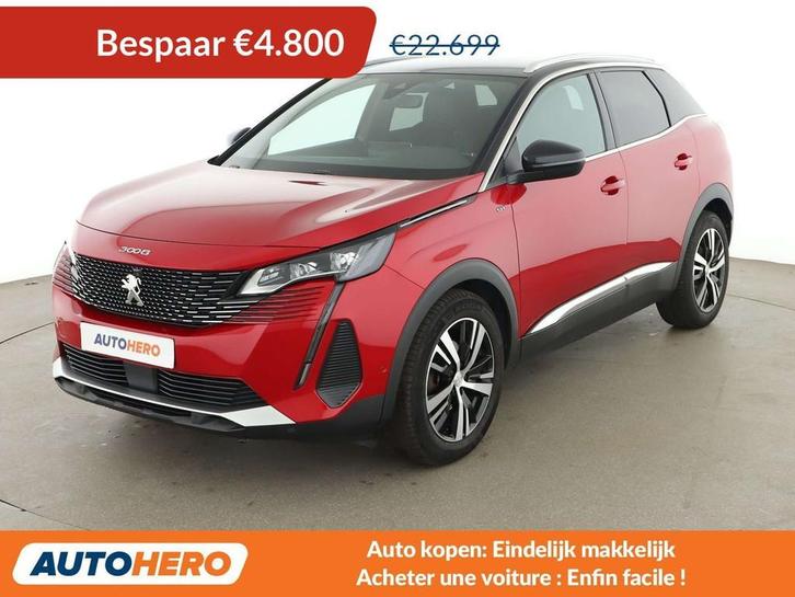 Peugeot 3008 1.5 Blue-HDi GT (année de construction 2021), Autos, Peugeot, Achat, Caméra 360°, ABS, Caméra de recul, Régulateur de distance