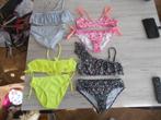 4 bikini's maat 146 - 152, Kinderen en Baby's, Kinderkleding | Maat 146, Ophalen of Verzenden, Zo goed als nieuw, Meisje, Sport- of Zwemkleding