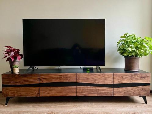 Meubles en époxy en noyer, Maison & Meubles, Armoires | Mobilier de télévision, Neuf, Moins de 100 cm, 200 cm ou plus, 25 à 50 cm