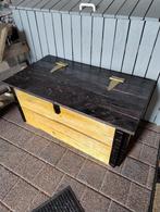 Houten kisten, Huis en Inrichting, Woonaccessoires | Kisten, Ophalen, Minder dan 50 cm, 50 tot 100 cm, Teakhout