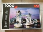 Puzzel Londen - Trefl - 1000 Stukjes, Ophalen, 500 t/m 1500 stukjes, Zo goed als nieuw, Legpuzzel