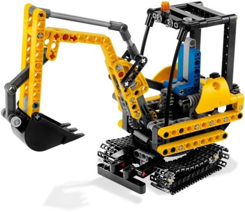 Lego Technic 8047 Compacte Graafmachine - Nog in goede staat, Kinderen en Baby's, Speelgoed | Duplo en Lego, Zo goed als nieuw